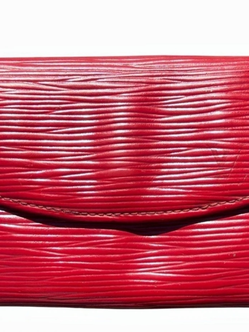 Louis Vuitton Epi Leather Porte Monnaie Billets Coin Purse/small wallet - Red